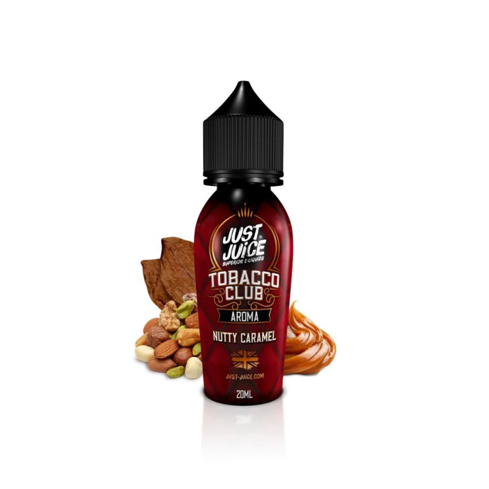 Just Juice Nutty Caramel Flavour Shot 20/60ml